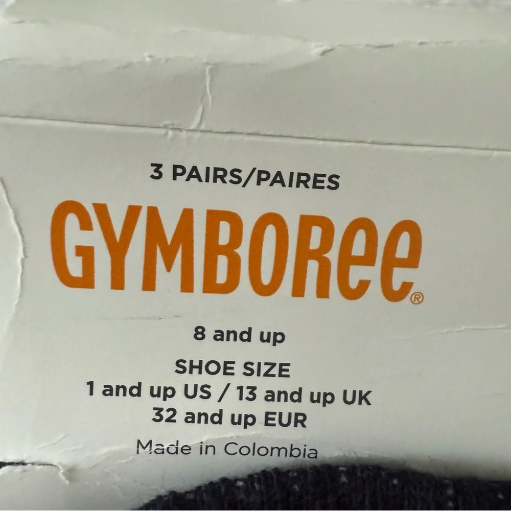 3 pairs Gymboree white socks NWT